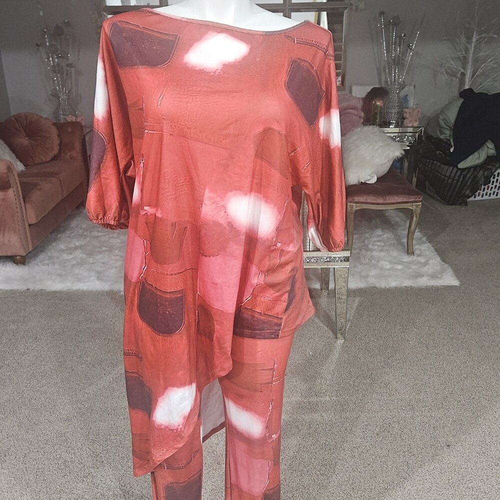 Pant and shirt set, preowned